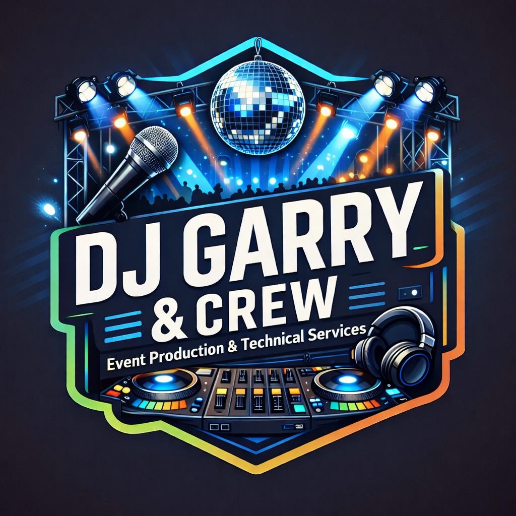 Powered by DJ Garry & Crew — Event Production & Technical Services